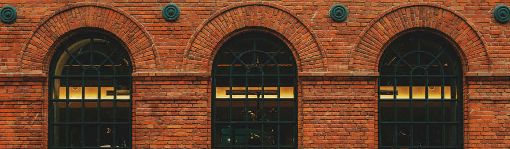 Red brick victorian warehouse shop premesis